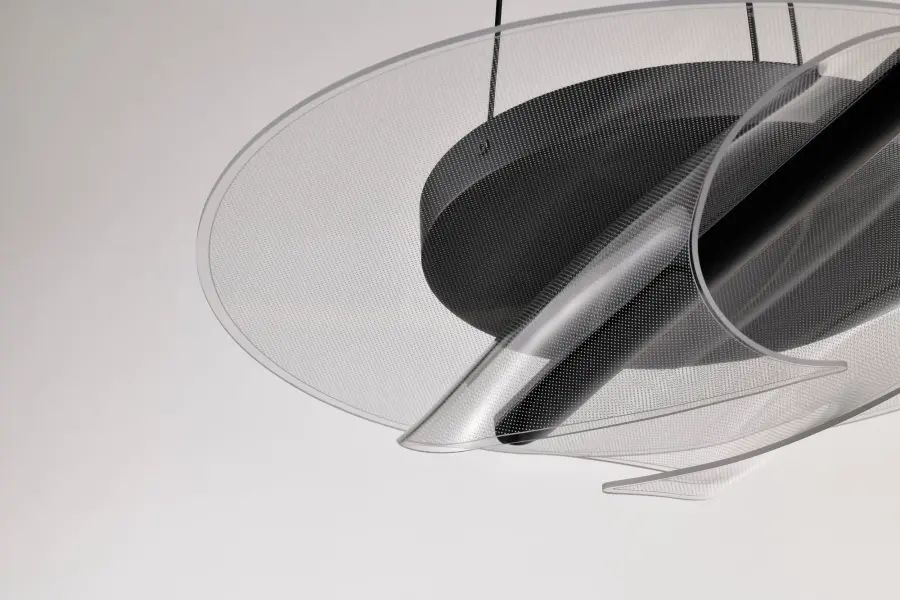 Geneva 18" LED Pendant in Matte Black - Image 13