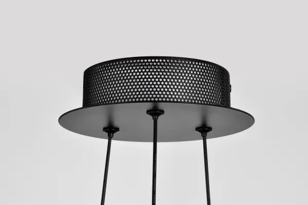 Geneva 18" LED Pendant in Matte Black - Image 9