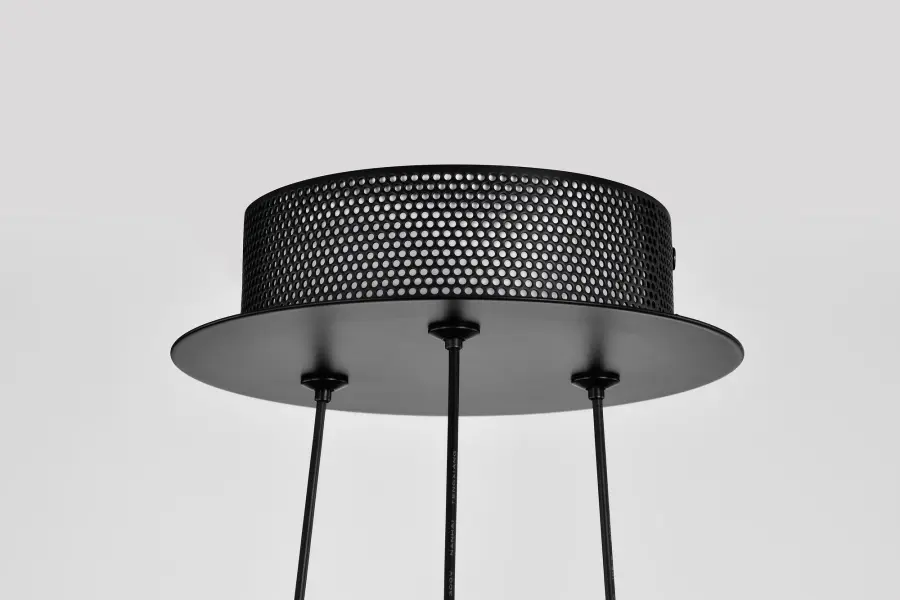 Geneva 18" LED Pendant in Matte Black - Image 9