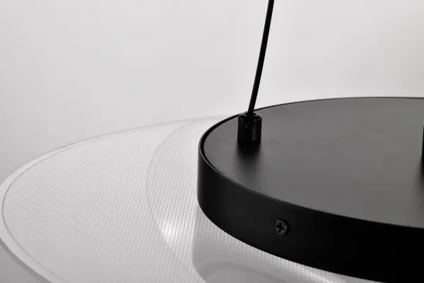 Geneva 18" LED Pendant in Matte Black - Image 10