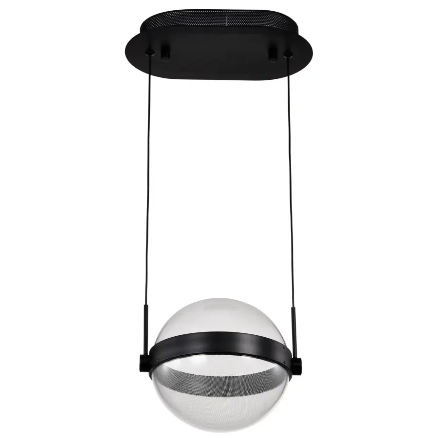 Modern LED Pendant with Intricate Pattern and Energy Efficiency - Image 1