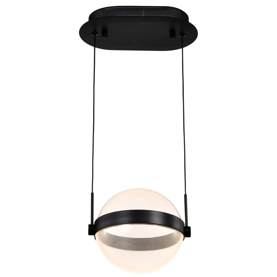 Modern LED Pendant with Intricate Pattern and Energy Efficiency - Image 4