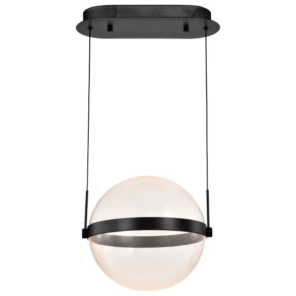 Modern Spherical LED Pendant with Intricate Pattern Design - Image 4