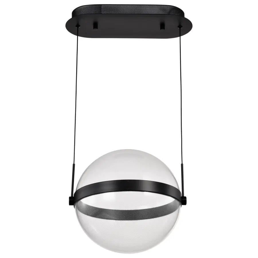 Modern Spherical LED Pendant with Intricate Pattern Design - Image 7