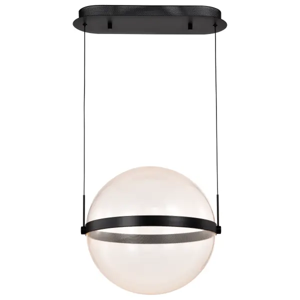 Arvada 16" LED Pendant in Matte Black - Image 4