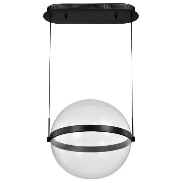 Arvada 16" LED Pendant in Matte Black - Image 7