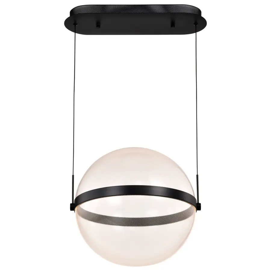 Arvada 16" LED Pendant in Matte Black - Image 8