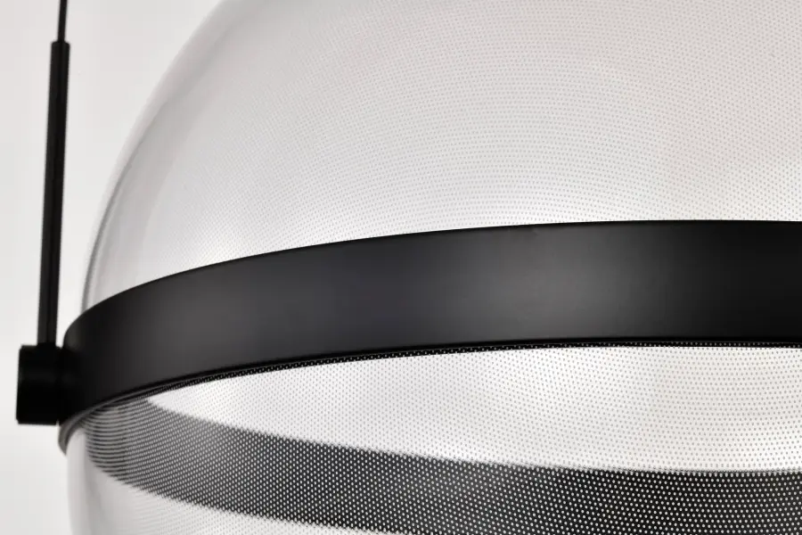 Arvada 16" LED Pendant in Matte Black - Image 9