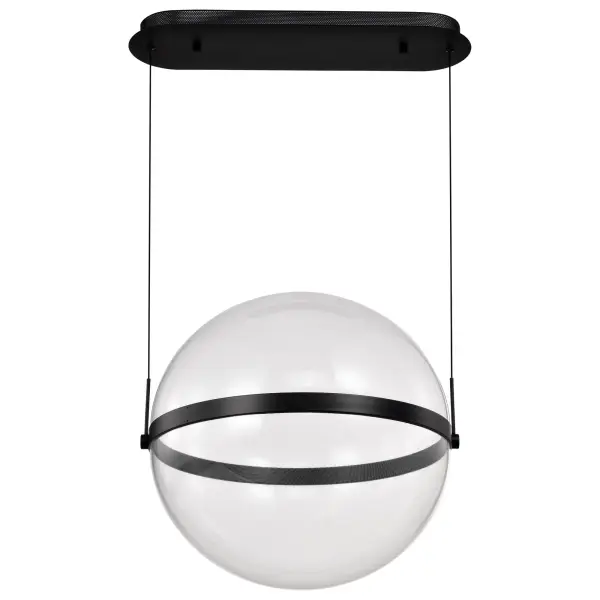 Modern Spherical Pendant with Intricate Pattern & Energy-Efficient LED - Image 5