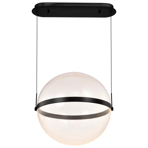 Modern Spherical Pendant with Intricate Pattern & Energy-Efficient LED - Image 6