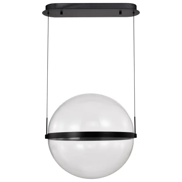 Modern Spherical Pendant with Intricate Pattern & Energy-Efficient LED - Image 7