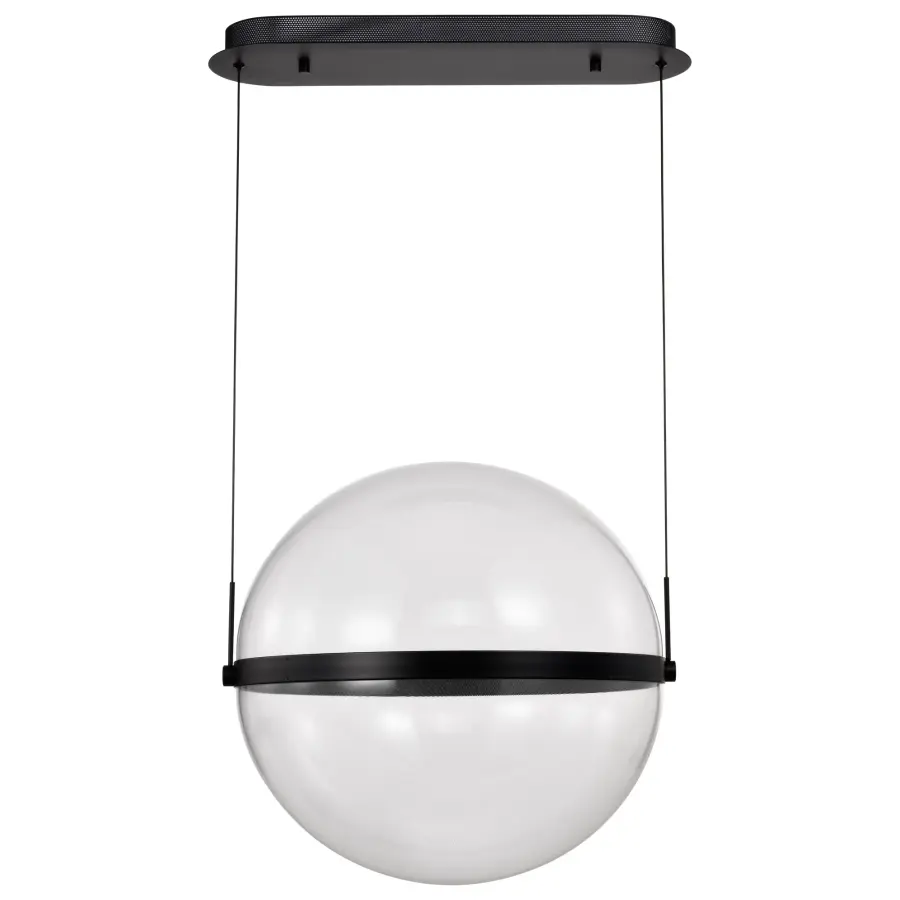 Modern Spherical Pendant with Intricate Pattern & Energy-Efficient LED - Image 7