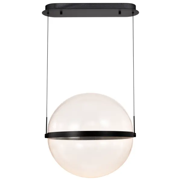 Modern Spherical Pendant with Intricate Pattern & Energy-Efficient LED - Image 8
