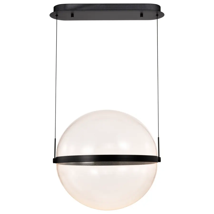 Modern Spherical Pendant with Intricate Pattern & Energy-Efficient LED - Image 8