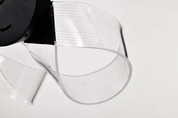 Bold Contemporary Design with Artistic Twisted Ribbon Acrylic - Image 12