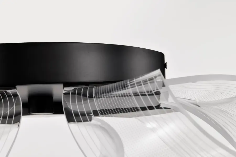 Bold Contemporary Design with Artistic Twisted Ribbon Acrylic - Image 9