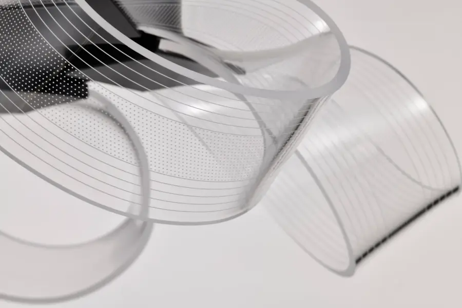 Bold Contemporary Design with Artistic Twisted Ribbon Acrylic - Image 10