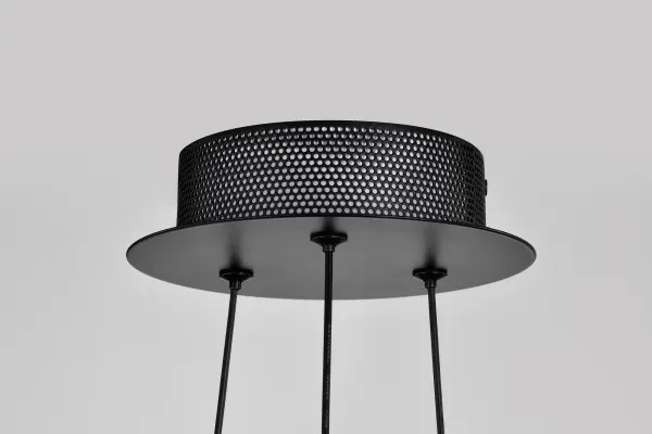 Sculptural Modern Chandelier with Artistic Twisted Acrylic Design - Image 9