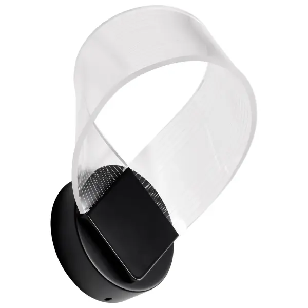 Artistic LED Wall Sconce with Sculptural Acrylic Design - Image 7