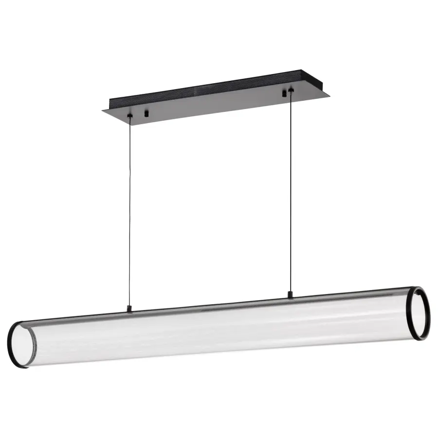 Vale 43-Inch LED Island Pendant in Matte Black - Image 5