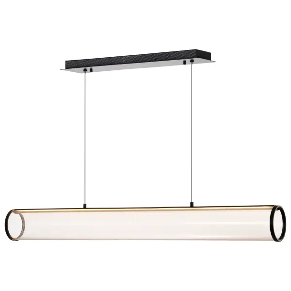 Vale 43-Inch LED Island Pendant in Matte Black - Image 8