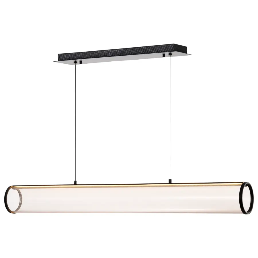 Vale 43-Inch LED Island Pendant in Matte Black - Image 8