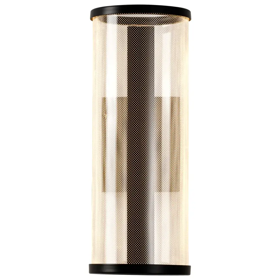 Vale 12" LED Wall Sconce in Matte Black - Image 12
