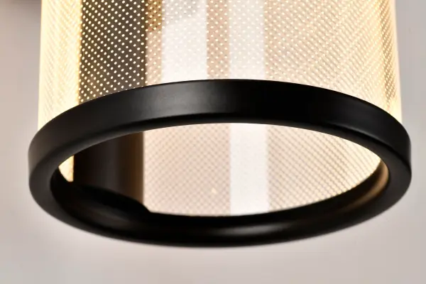 Vale 12" LED Wall Sconce in Matte Black - Image 14