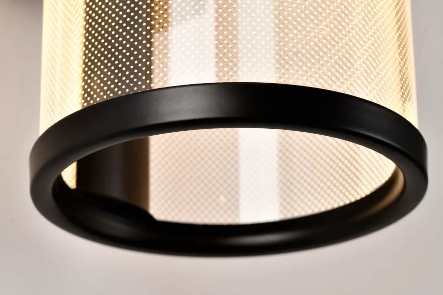 Vale 12" LED Wall Sconce in Matte Black - Image 14