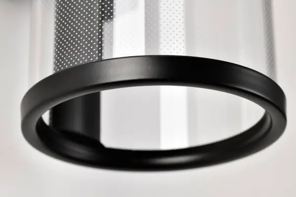 Vale 12" LED Wall Sconce in Matte Black - Image 15