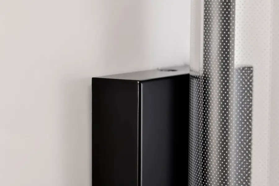 Vale 12" LED Wall Sconce in Matte Black - Image 17