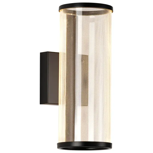 Vale 12" LED Wall Sconce in Matte Black - Image 4