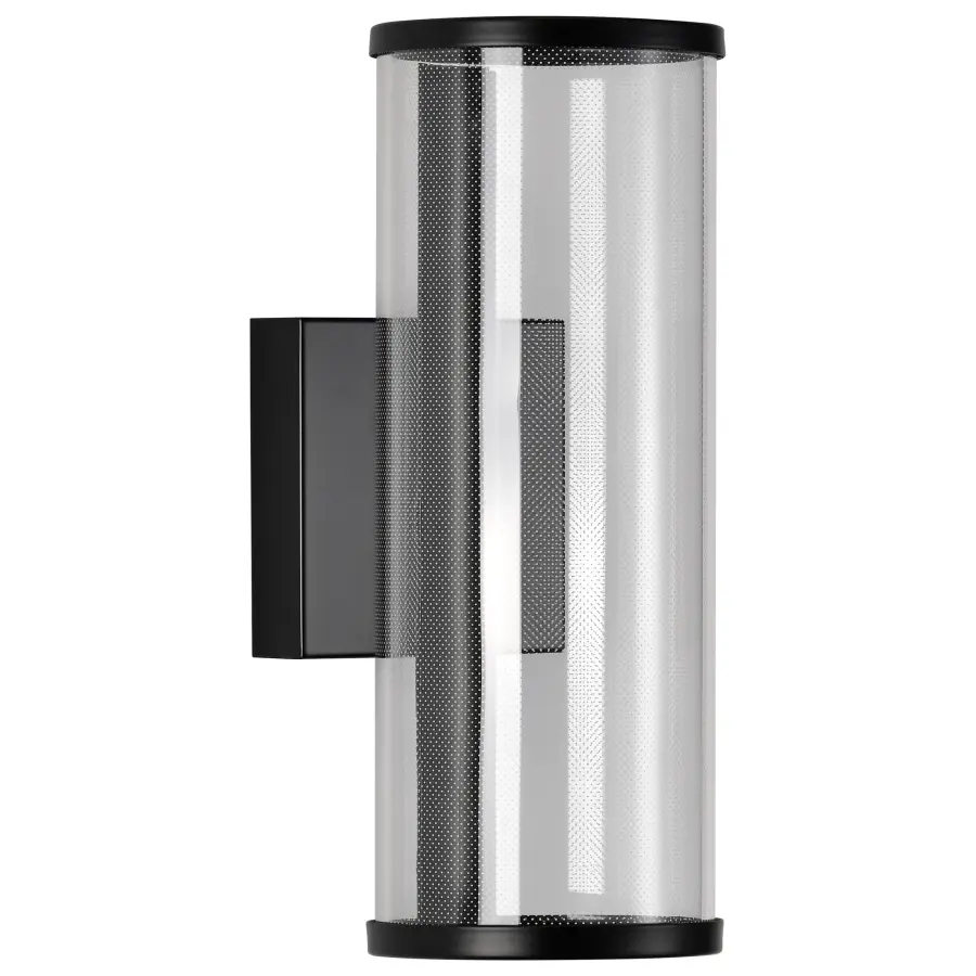Vale 12" LED Wall Sconce in Matte Black - Image 5