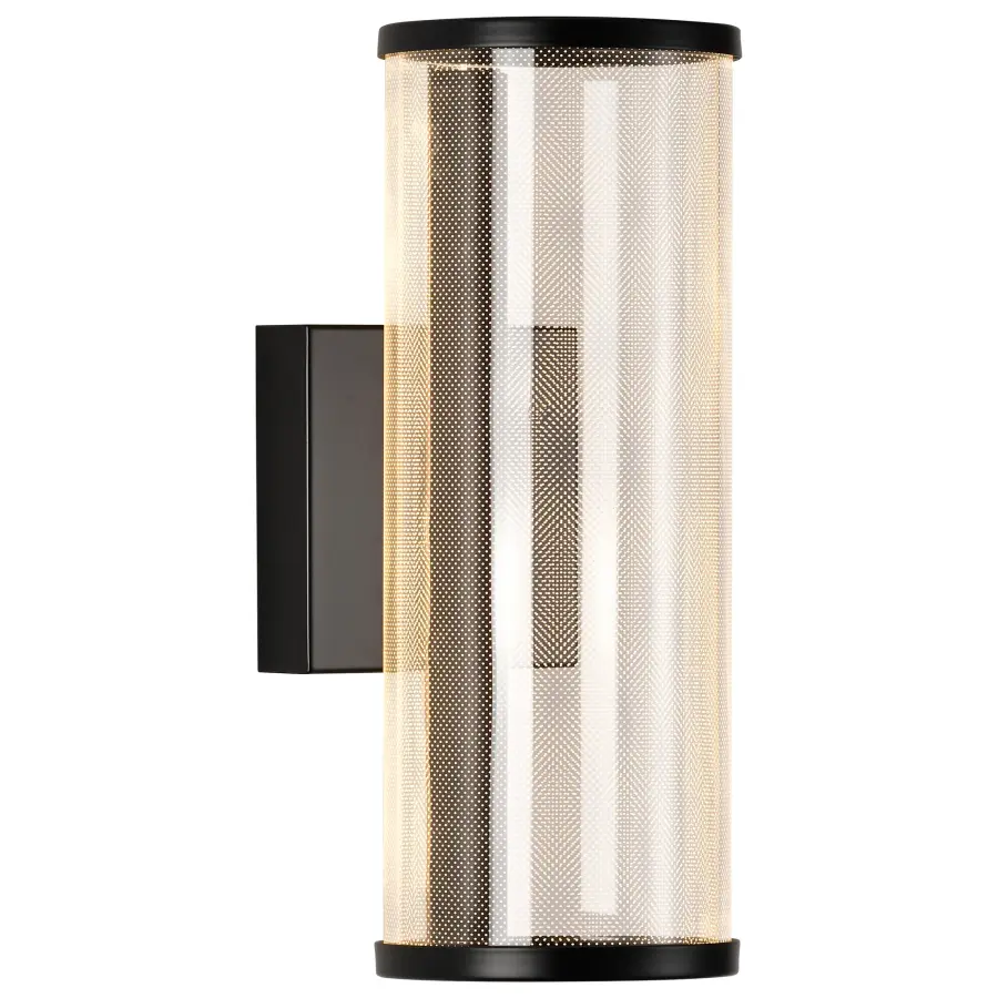 Vale 12" LED Wall Sconce in Matte Black - Image 6