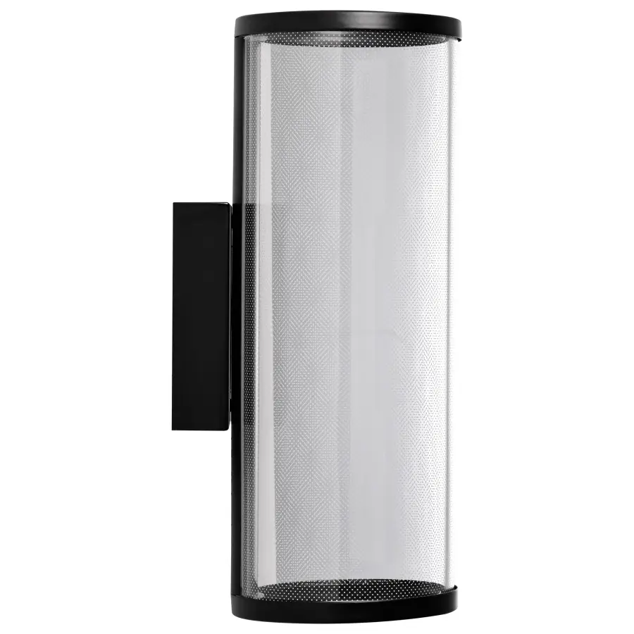 Vale 12" LED Wall Sconce in Matte Black - Image 9