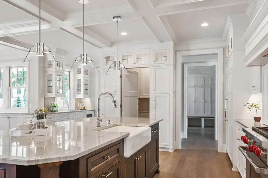 Edmond 14" LED Pendant in Polished Nickel with Clear Glass - Image 2