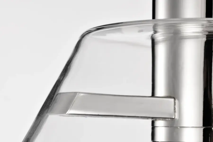 Edmond 14" LED Pendant in Polished Nickel with Clear Glass - Image 12