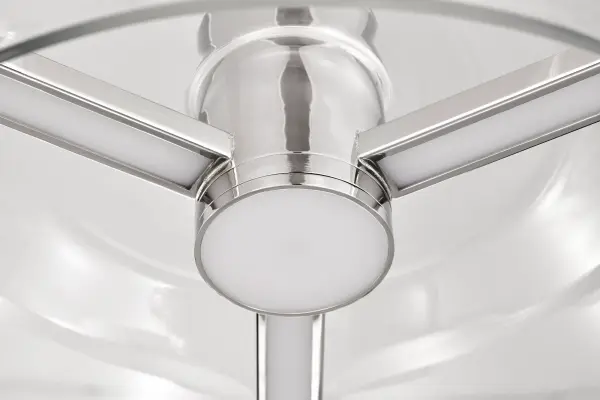 Edmond 17" LED Pendant in Polished Nickel - Image 13
