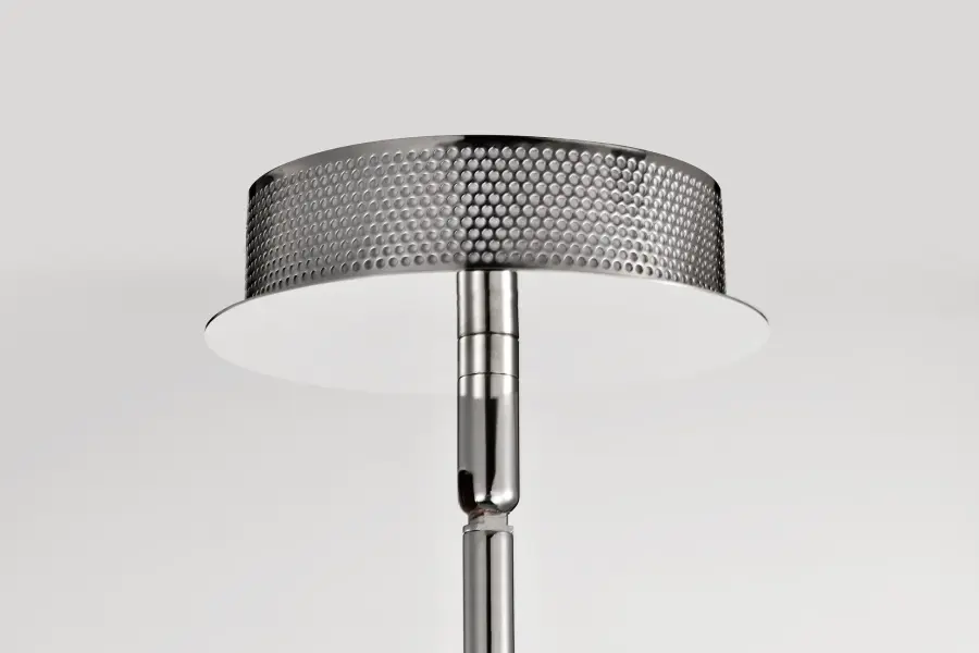 Edmond 17" LED Pendant in Polished Nickel - Image 8