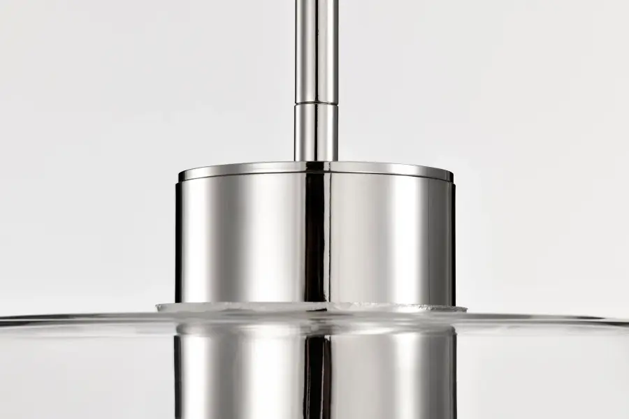 Edmond 17" LED Pendant in Polished Nickel - Image 10