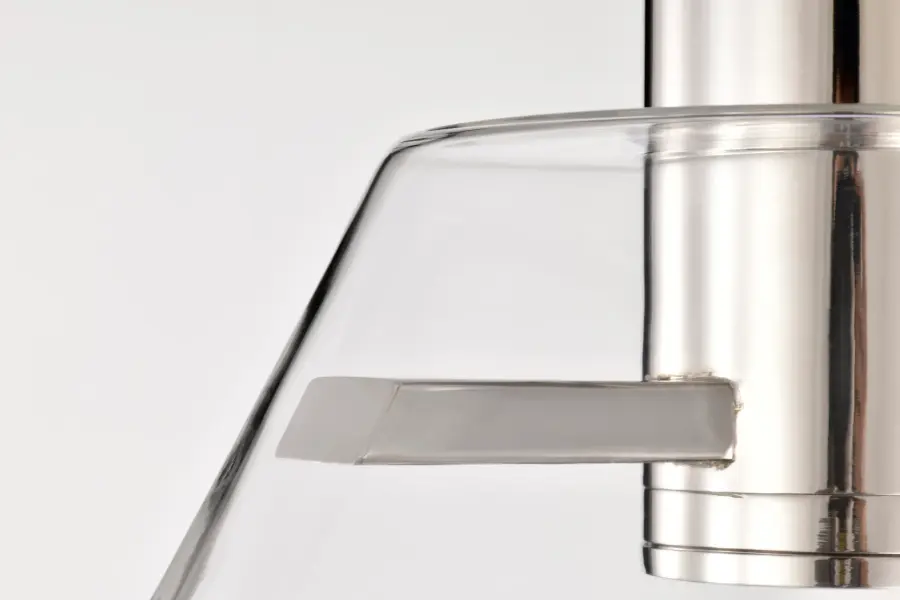 Edmond 14" LED Semi Flush Mount - Polished Nickel - Image 14