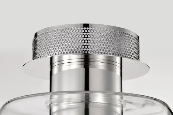 Edmond 14" LED Semi Flush Mount - Polished Nickel - Image 9