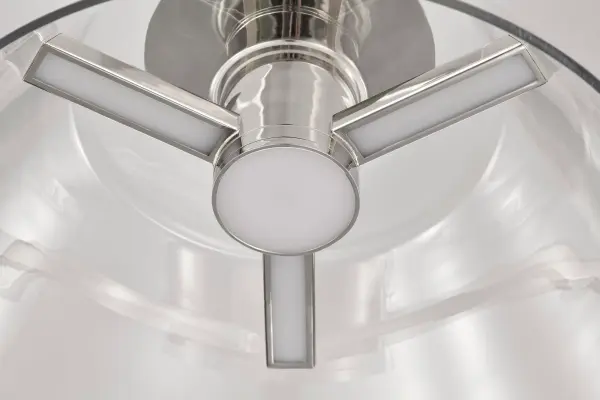 Edmond 17" LED Semi Flush Mount in Polished Nickel - Image 12