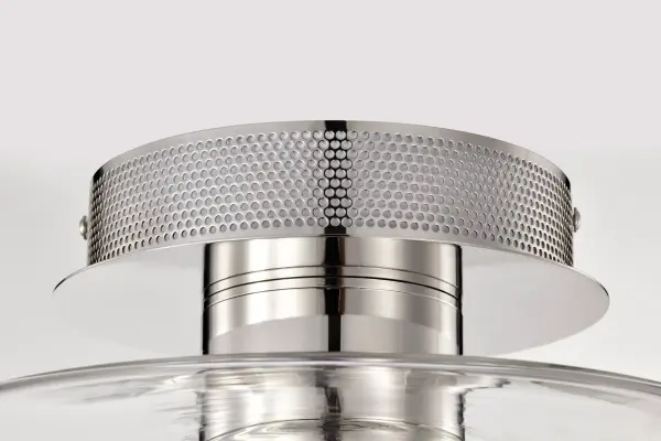 Edmond 17" LED Semi Flush Mount in Polished Nickel - Image 9