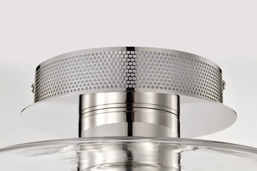 Edmond 17" LED Semi Flush Mount in Polished Nickel - Image 9