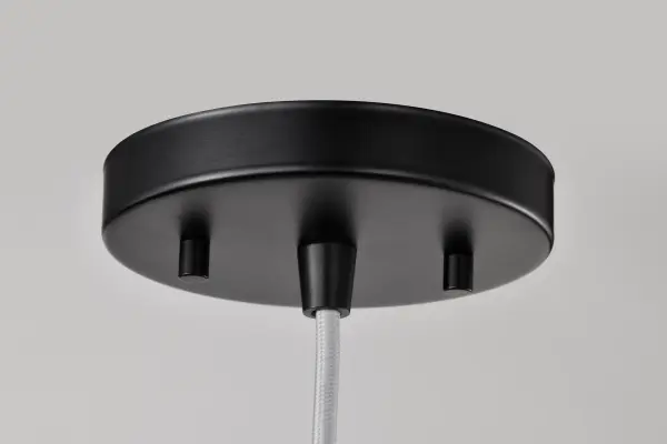 Corrine 10" LED Pendant in Matte Black - Image 11