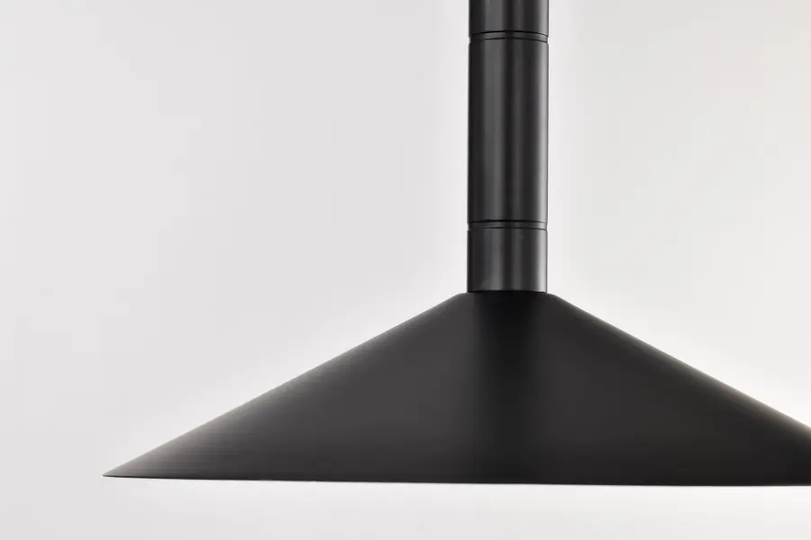 Corrine 10" LED Pendant in Matte Black - Image 12