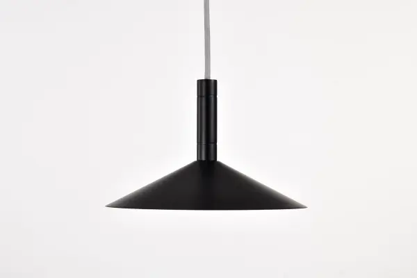 Corrine 10" LED Pendant in Matte Black - Image 13