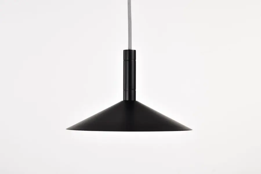Corrine 10" LED Pendant in Matte Black - Image 13