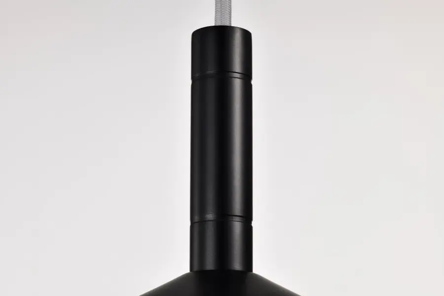 Corrine 10" LED Pendant in Matte Black - Image 14